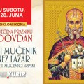 Obeležite Vidovdan uz Kurir! U subotu, 28. Juna, poklon: Ikona Svetog velikomučenika cara Lazara