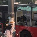 Drama na Trošarini: Tramvaj se sudario sa autobusom, pa iskočio iz šina, ima povređenih