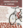 Pazarski studenti biciklima idu u Čačak