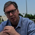 Oglasio se Vučić sa terase Predsedništva: Vreme je za rad, vreme je za razgovor, vreme je za Srbiju!