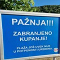 Gradska uprava: Zabranjeno kupanje na “Pazarskoj plaži”