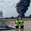 (Video) Avionska nesreća na londonskom aerodromu: Crni dim kulja nakon što se avion srušio odmah nakon poletanja sa Sautenda