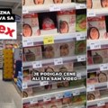 Kakva bahatost Carnex-a, umesto da spuste oni dižu cene Snimci iz marketa zapalili mreže (video)