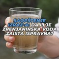 IZRAZ: Vodovod skriva higijensku neispravnost vode u Zrenjaninu utvrđenu tokom oktobra i novembra! Saopštenje IZRAZ-a