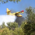 Novi požar na Braču, gori iznad Bola, u akciji i kanader
