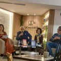 Промоција романа Горана Којадиновића Цоикса у Делфи књижари у Београду