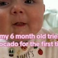 Preslatka beba prvi put probala avokado Njena urnebesna reakcija raznežila je sve (video)