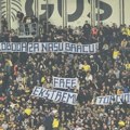 Podrška navijača Fenerbahčea za uhapšene navijače Novog Pazara