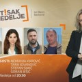 Gosti Utiska nedelje Nemanja Karović, Tara Jovanović, Stefan Simić i Goran Ješić