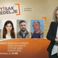 Gosti Utiska nedelje Nemanja Karović, Tara Jovanović, Stefan Simić i Goran Ješić