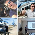 Helikopterska jedinica MUP obučava pilote iz sveta. Centar znanja za avijatičare od Brazila do Ratnog vazduhoplovstva Belgije…