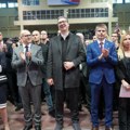 Brinućemo o svom narodu ma gde da živi Vučić se obratio građanima koji su ostali ispred hale: "Vi ste naša snaga"