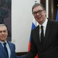 Bocan-Harčenko uručio Vučiću putinovu čestitku Predsednik Srbije: Sretenje je praznik na koji se susreću naša istorija i…