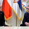 Vučić primio u oproštajnu posetu ambasadora Češke Tomaša Kuhtu