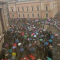 Protestno okupljanje na Trgu Radomira Putnika