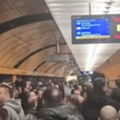 Navijači Zvezde ušli u metro u Minhenu, tada je nastala prava ludnica: Sve se trese pred meč protiv Bajerna