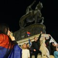 Protest "Rame uz rame - studenti i radnici" u Beogradu: Poljoprivrednici s traktorima zaustavljeni kod Ušća