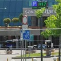 Studenti u blokadi protestuju ispred Sava centra gde se održava prvi sastanak o izložbi Ekspo