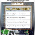 Veliki kontejneri za kabasti otpad u MZ „Južni Telep“