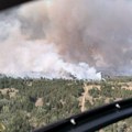 Požar u Deliblatskoj peščari ponovo se razbuktao prema Šušari