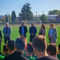 GO Lazarevac: Rekonstruisan fudbalski teren sa novom veštačkom podlogom