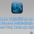 Kako uključiti da se Battle.net minimizuje u System Tray kada ga ugasite