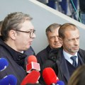 Predsednik Aleksandar Vučić na otvaranju stadiona "Kraljevica“ u Zaječaru: "Nismo u Londonu, neverovatno"