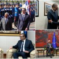 Svečani doček sa vojnim počastima Vučić ugostio predsednika Evropskog saveta Antonija Koštu u Palati "Srbija" počeo…