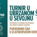Turnir u u ubrzanom šahu „Pokrenimo šah u Zlatiborskom okrugu“