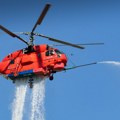 Rekordi Helikopterske jedinice MUP-a u gašenju požara u Deliblatskoj peščari: Kamov 32 prosečno izbacio više vode u satu od…
