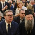 Vučić sa vrhom SPC i Dodikom: Rezolucija o Srebrenici ključno pitanje za opstanak Srba