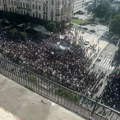 Protest Grobara u centru Beograda: Navijači Partizana tražili promene u fudbalskom klubu