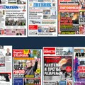 Naslovne strane sutrašnjih novina: Prelistavanje štampe za nedelju, 15. jun 2025. godine