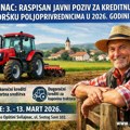 Raspisan javni poziv u Svilajncu za kreditnu podršku poljoprivrednicima u 2026. godini