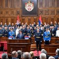 Uručene oficirske sablje 15. klasi VSBO i oficirima 69. klase GŠU