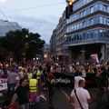 Ispred zgrade RTS-a završen protest ‘Srbija protiv nasilja’