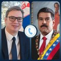 Vučić razgovarao sa Madurom o bilateralnim odnosima Srbije i Venecuele