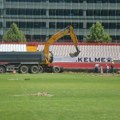 Vojvodina sređuje stadion: Počeli radovi na "Karađorđu"