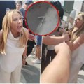 Nožem na mladost Srbije! Poslanica Miroslava Aleksića izvukla nož ispred Skupštine: Jezive scene u centru Beograda (video)