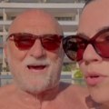 Dok se sunčala, glumac joj se prikrao iza leđa: Lazar Ristovski i Anica Lazić šokirali videom iz bazena (VIDEO)