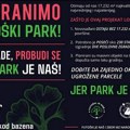 Novosađani nastavljaju borbu za očuvanje Futoškog parka, u nedelju – akcija i protest