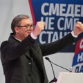 "Hoću da budem predsednik koji radi za narod!" Vučić se obratio u prepunoj hali na skupu u Smederevu (foto/video)