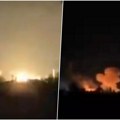 Gore ruska skladišta nafte: Šire snimci brutalnog napada, odjednom se pojavio veliki bljesak, a za njim oblak crnog dima…