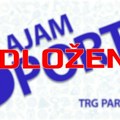 Odlaže se Sajam sporta u Užicu