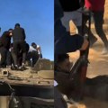 Uznemirujući Snimak iz izraela: Palestinci pogodili tenk, popeli se na sprženu olupinu, pa izvukli za noge člana posade…