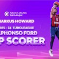 Маркус Хауард најбољи стрелац Евролиге за сезону 2023/24.