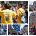 Okupacija minhena: Navijači Intera i PSŽ napravili "vrelu" atmosferu pred finale Lige šampiona (foto)