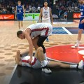 (VIDEO) Dobrić dobio jak udarac, srećom sve je u redu
