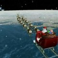 Deda Mraz preleteo Srbiju Američki sateliti "snimili" saonice koje vuku leteći irvasi iznad naše zemlje njegov let možete…