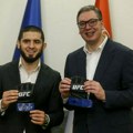 Aleksandar Vučić ugostio UFC šampiona: "Najpopularniji i najjači koga sam ikada primio"